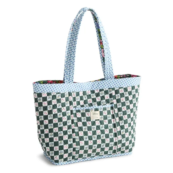 Disney Hathaway Tote Winnie the pooh springtime in Premium cotton Reversible